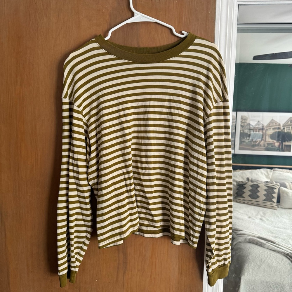 Madewell striped long sleeve tee